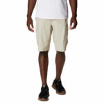 A Man in grey shorts front view