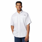 a man in a white shirt