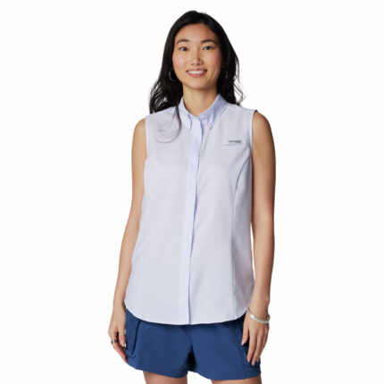 a woman in a white shirt