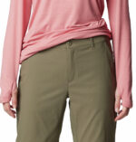 a person wearing khaki pants