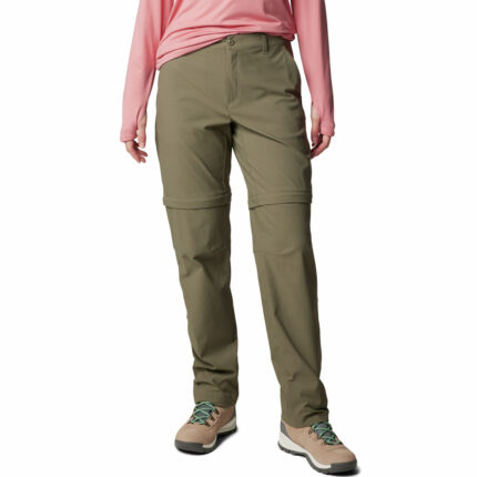 a person wearing khaki pants