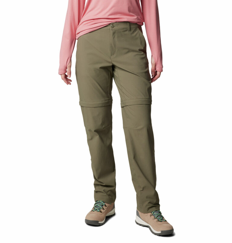 a person wearing khaki pants