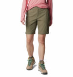 a person wearing shorts and pink shirt