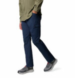 A Man in a blue pants side view