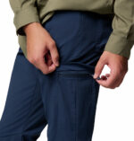 A close up of a Man in a blue pants front view