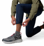 A close up of a Man in a blue pants front view
