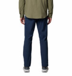 A Man in a blue pants back view