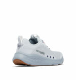 A grey fishing shoe back view