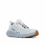 A grey fishing shoe front view
