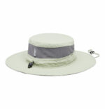 a hat with a mesh around the top