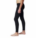 a man wearing black tights