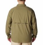 a man wearing a brown shirt