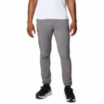 a man wearing grey pants