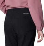 A Women wearing black pants