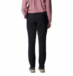 A Women wearing black pants
