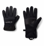 A pair of black gloves