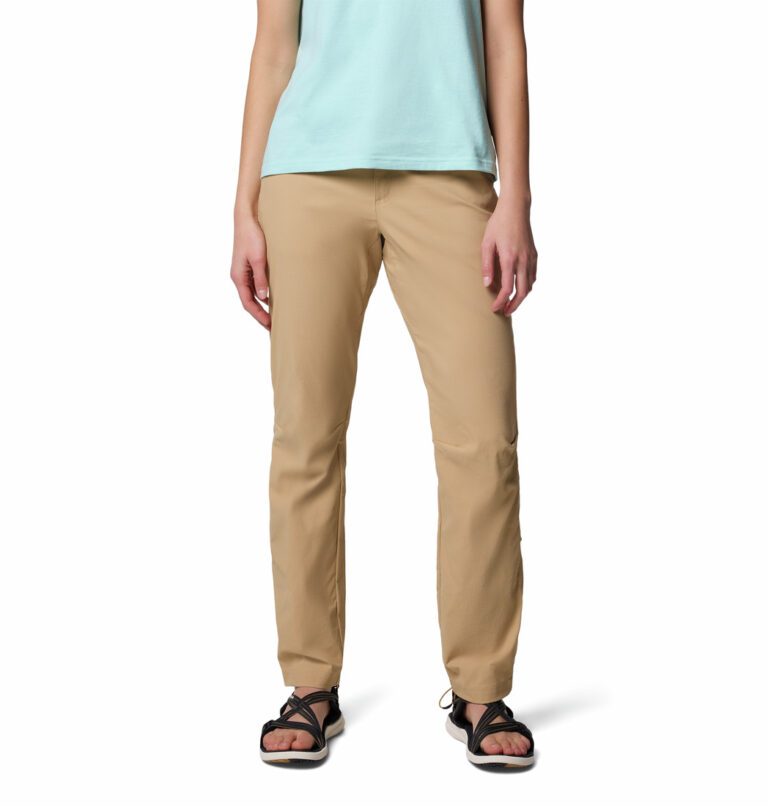 a women wearing a brown Leslie Falls II Pants