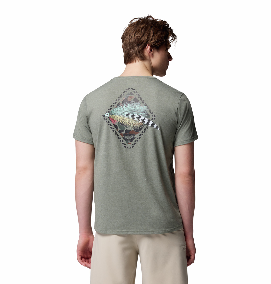 2136701_316_b_om_preview_download Men's PFG™ Diamond Fly Short Sleeve Tee - Image 1