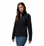 a women wearing a Black Fast Trek II Jacket