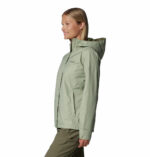 a women wearing a brown Arcadia II Jacket