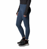 a women wearing blue joggers