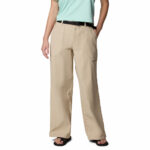 a women wearing brown brea falls nylon pants