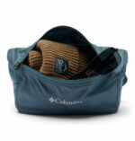 a blue hip pack