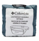 a blue hip pack