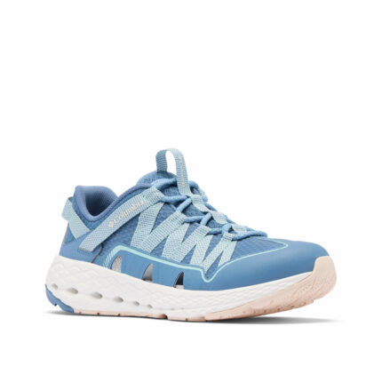 A close up of a water shoe