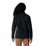 a women wearing a black Benton Springs II Half Snap Pullover Fleece