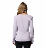 a women wearing a purple Sloan Ridge Long Sleeve Shirt