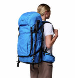 a blue Triple Canyon 60L Backpack