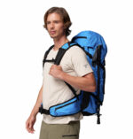 a blue Triple Canyon 60L Backpack