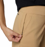 a women wearing a brown All Seasons Pull On Pants