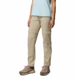 a women wearing a brown Leslie Falls Convertible Pants