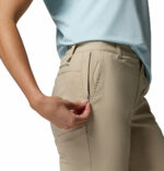 a women wearing a brown Leslie Falls Convertible Pants