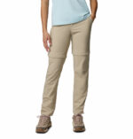 a women wearing a brown Leslie Falls Convertible Pants