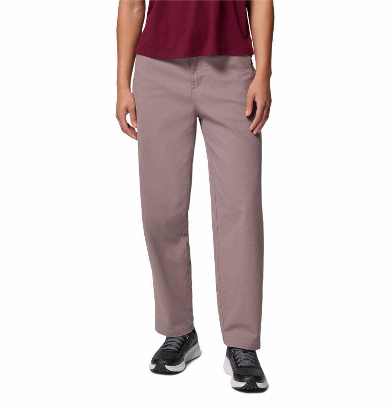 a women wearing grey ROC Straight Leg Pants