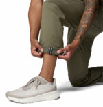 a man wearing green ROC 5 Pocket Pants