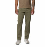 a man wearing green ROC 5 Pocket Pants