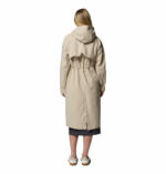 a women wearing a Amazetrench Rain Jacket