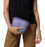 a women wearing a purple Arcadia II Jacket