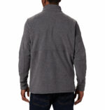 a man wearing a grey Basin Trail III Fleece Jacket