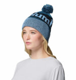 a blue Polar Powder III Beanie