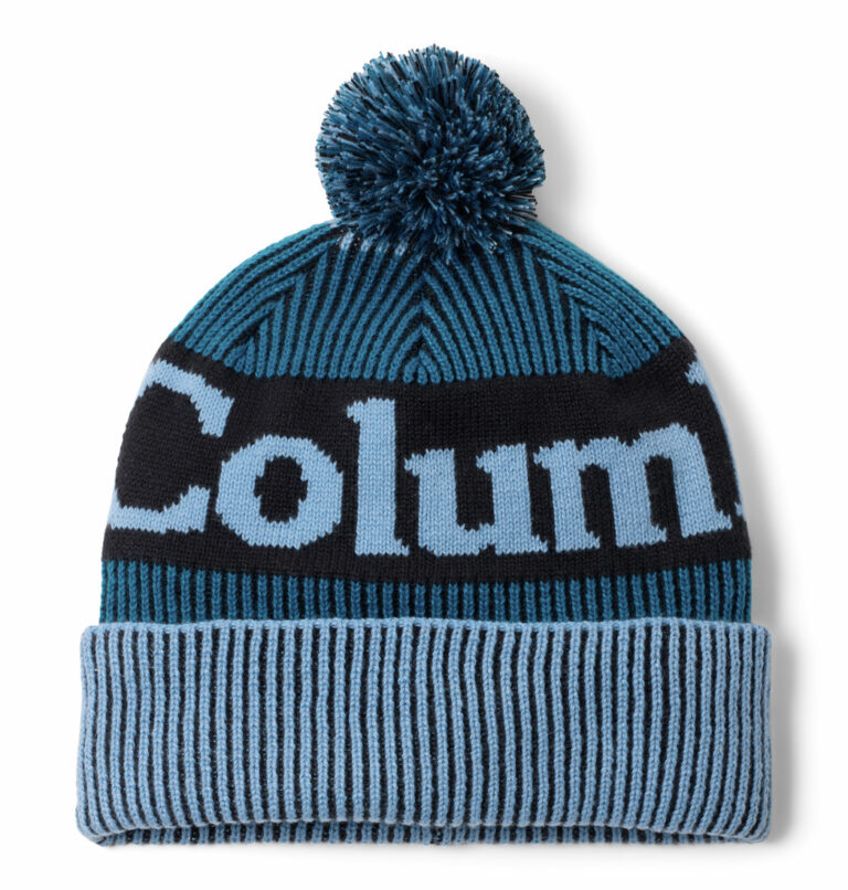 a blue Polar Powder III Beanie