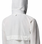 a women wearing a White Trailborne Jacket