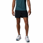 a man wearing black Stealth Spring Lined Shorts