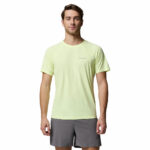 a man wearing a yellow Stealth Spring Short Sleeve Shirt