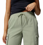 a women wearing a brown Chill Creek Pants