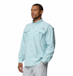 a man wearing a PFG Bahama II Long Sleeve Shirt